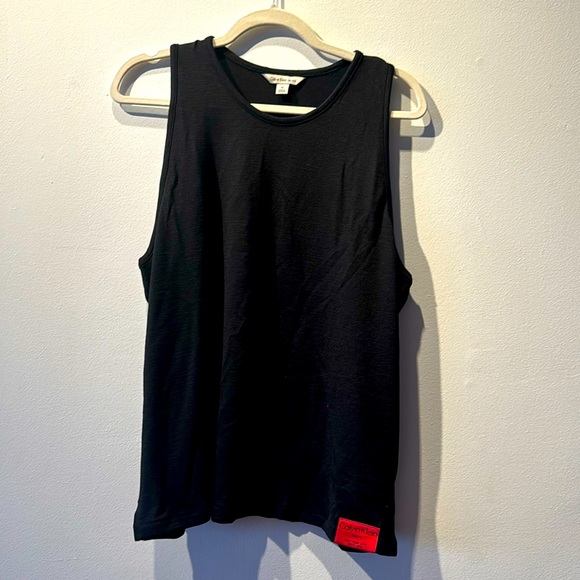 Calvin Klein Jeans | Tops | Calvin Klein Jeans Black Tank Xl | Poshmark